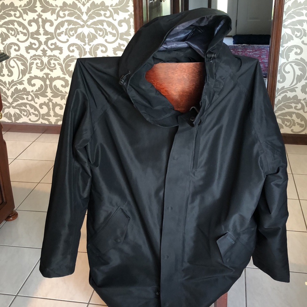 Lands end squall jacket with hood